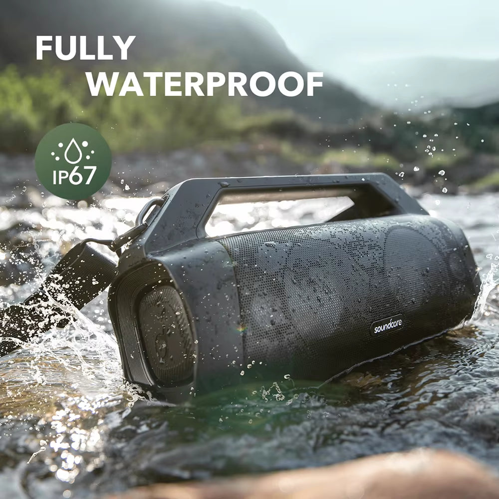 Soundcore by Motion Boom plus Portable Speaker 80W Speaker Stereo Sound Bluetooth Speakers Sound Box Speaker Bluetooth